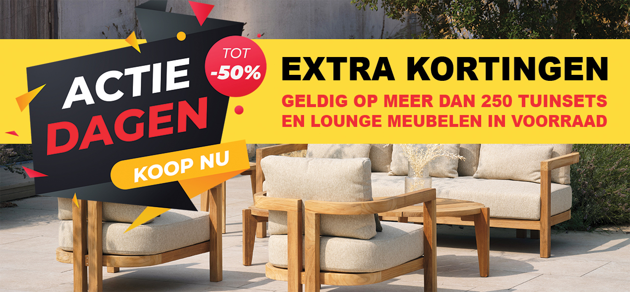 Actiedagen Tuinmeubelen & Lounge Sets